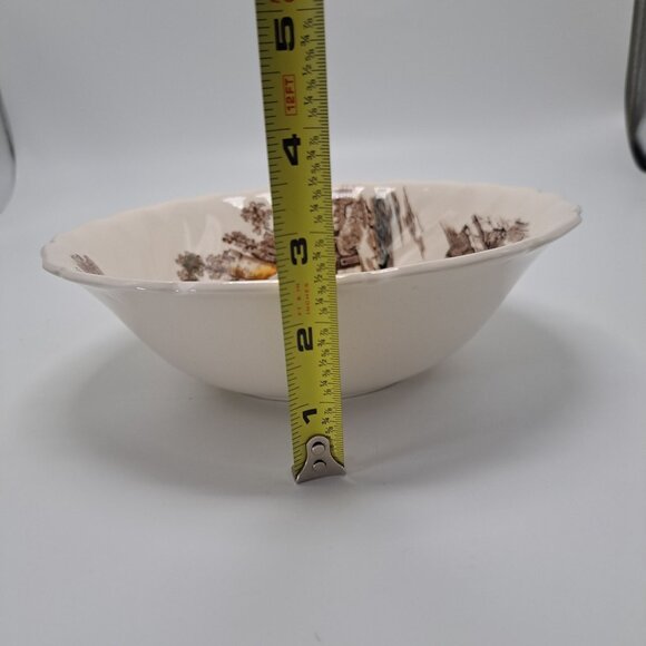 Johnson Bros The Old Mill Oval Serving Bowl Dish Made In England - Picture 5 of 9